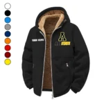 The High Country Winter Fleece Jacket, Deep Winter Comfort Fleece HVN1454AS - Black