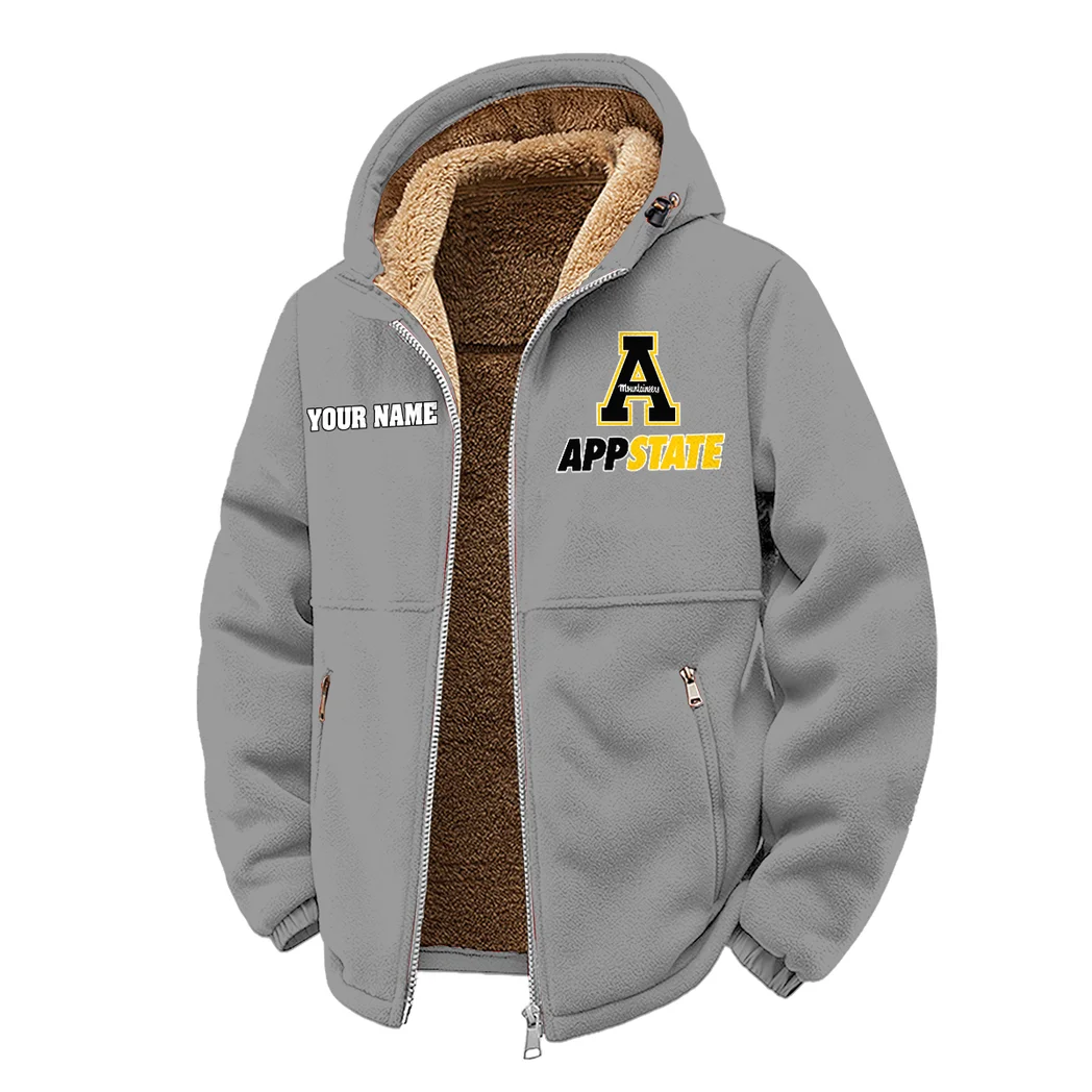 The High Country Winter Fleece Jacket, Deep Winter Comfort Fleece HVN1454AS - Grey - Image 2