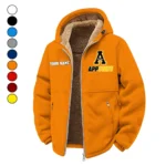 The High Country Winter Fleece Jacket, Deep Winter Comfort Fleece HVN1454AS - Orange