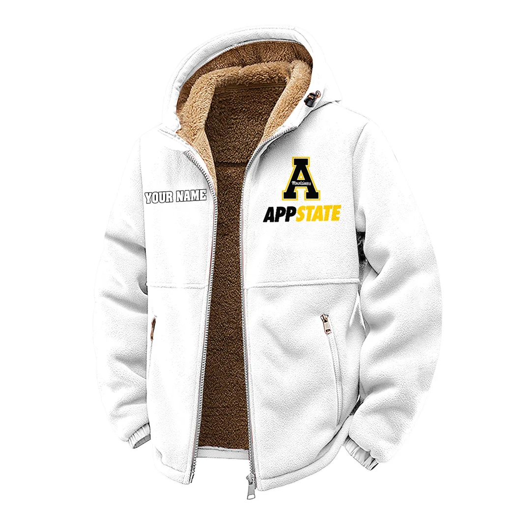 The High Country Winter Fleece Jacket, Deep Winter Comfort Fleece HVN1454AS - White - Image 2
