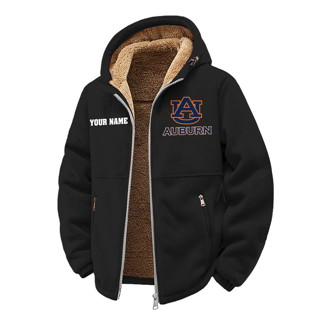 The Tiger Pride Winter Fleece Jacket, Superior Thermal Protection HVN1454AT - Black - Image 2