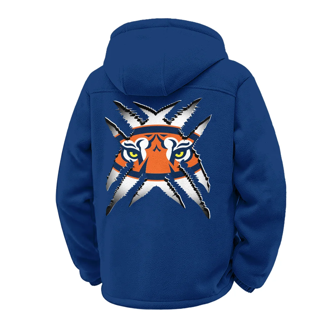 The Tiger Pride Winter Fleece Jacket, Superior Thermal Protection HVN1454AT - Navy - Image 3