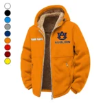 The Tiger Pride Winter Fleece Jacket, Superior Thermal Protection HVN1454AT - Orange