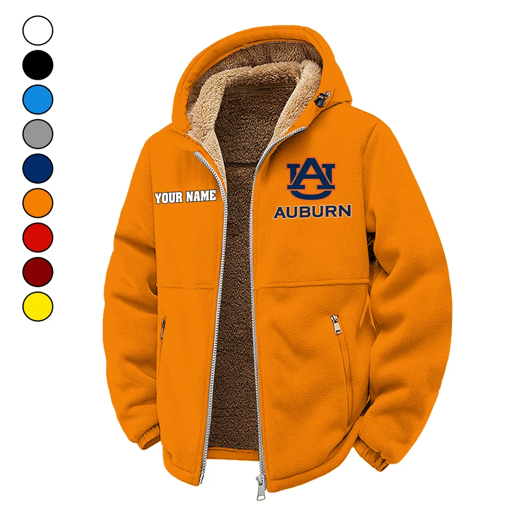 The Tiger Pride Winter Fleece Jacket, Superior Thermal Protection HVN1454AT - Orange