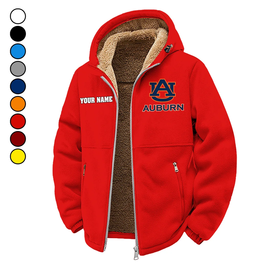 The Tiger Pride Winter Fleece Jacket, Superior Thermal Protection HVN1454AT - red