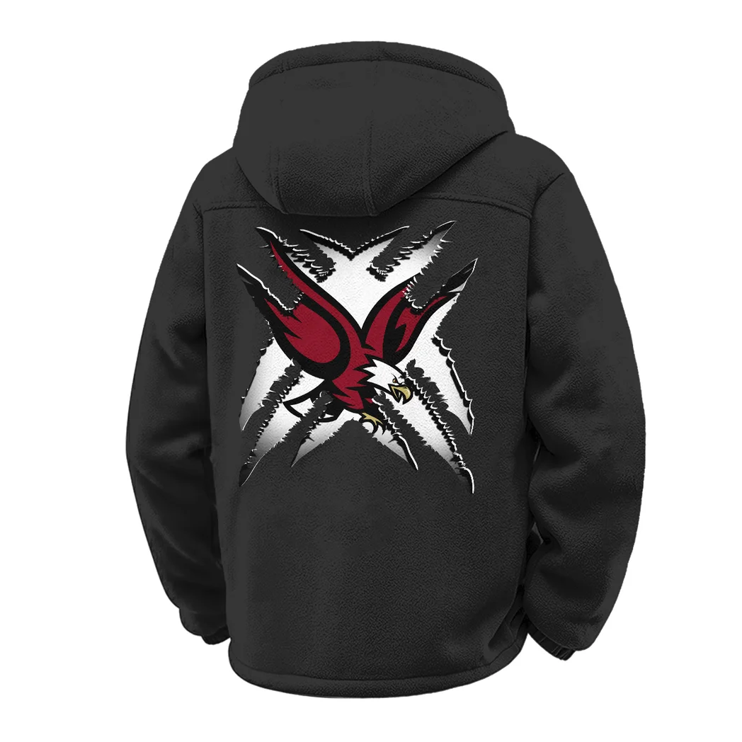 The Boston Force Winter Fleece Jacket, Dynamic Winter Training Top HVN1454BC - Black - Image 3