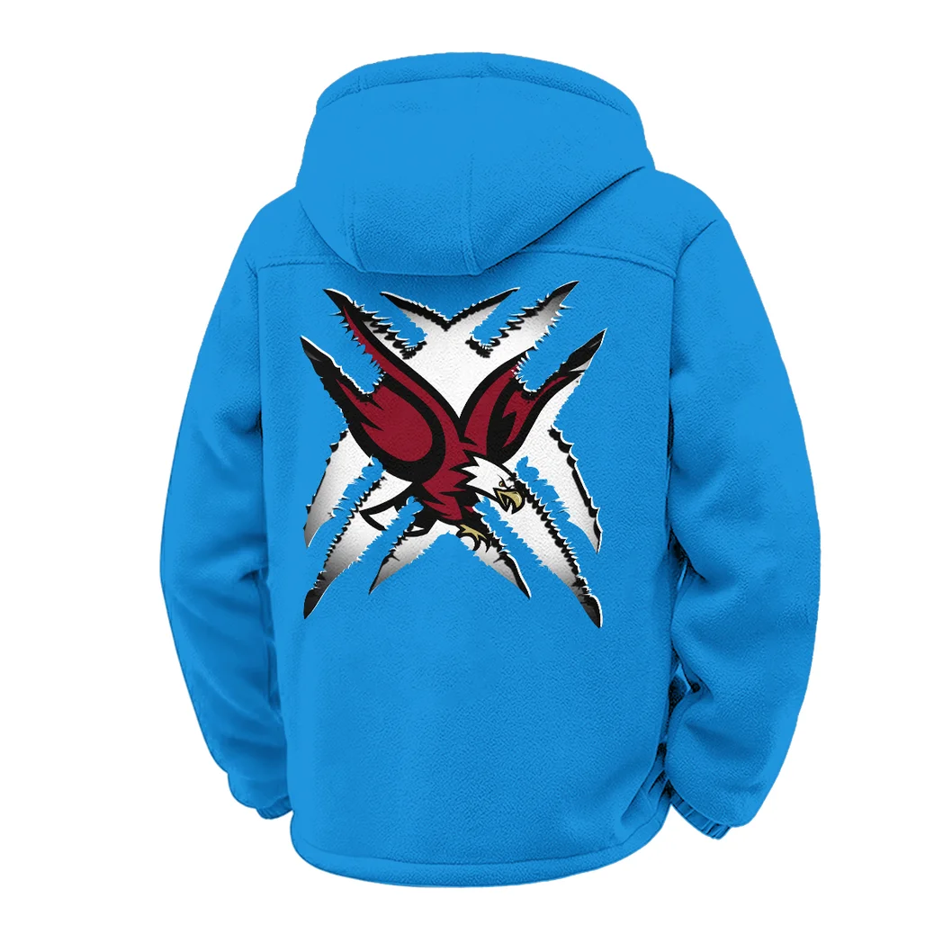 The Boston Force Winter Fleece Jacket, Dynamic Winter Training Top HVN1454BC - cyan - Image 3