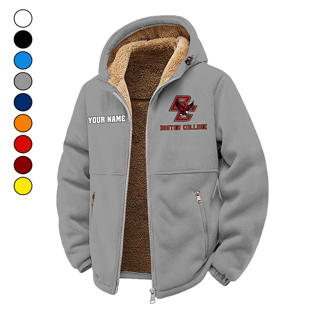 The Boston Force Winter Fleece Jacket, Dynamic Winter Training Top HVN1454BC - Grey