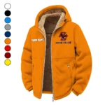 The Boston Force Winter Fleece Jacket, Dynamic Winter Training Top HVN1454BC - Orange