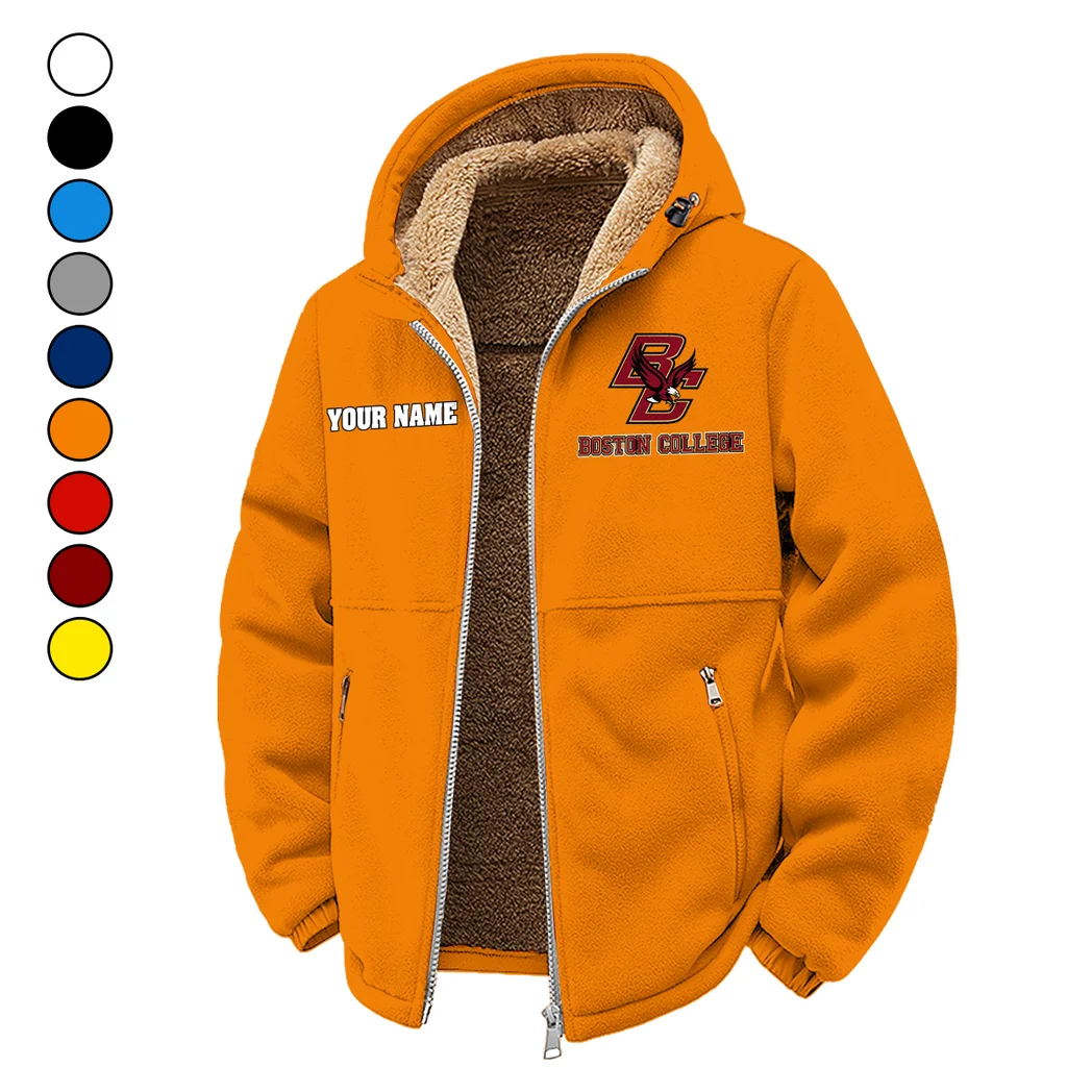 The Boston Force Winter Fleece Jacket, Dynamic Winter Training Top HVN1454BC - Orange