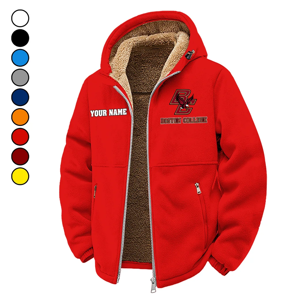 The Boston Force Winter Fleece Jacket, Dynamic Winter Training Top HVN1454BC - red