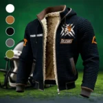 The Bowling Green Fleece-Lined Hooded Jacket, Wind-Blocker Insulated Hoody HVN1454BG - Black