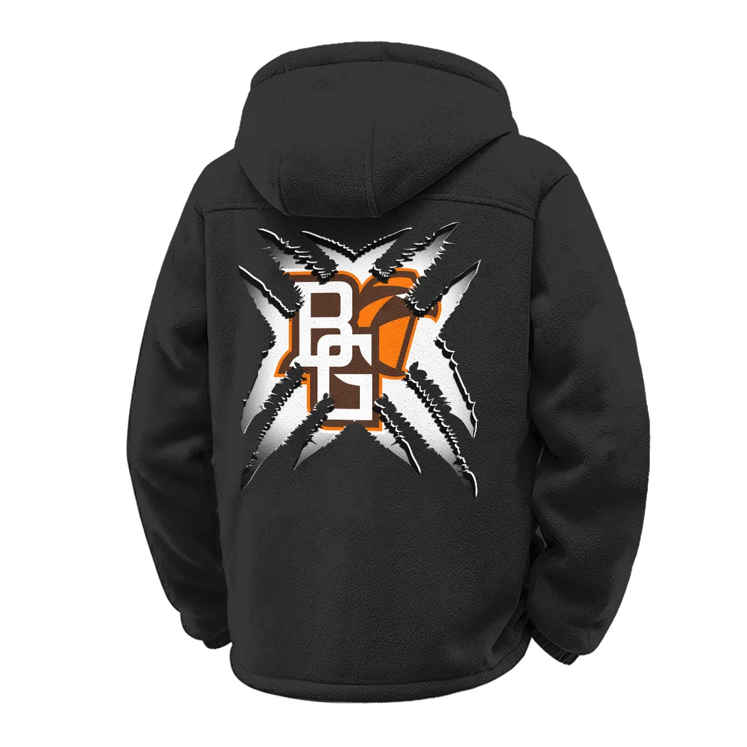 The Bowling Green Winter Fleece Jacket, Multi-Sport Winter Layer HVN1454BG - Black - Image 3