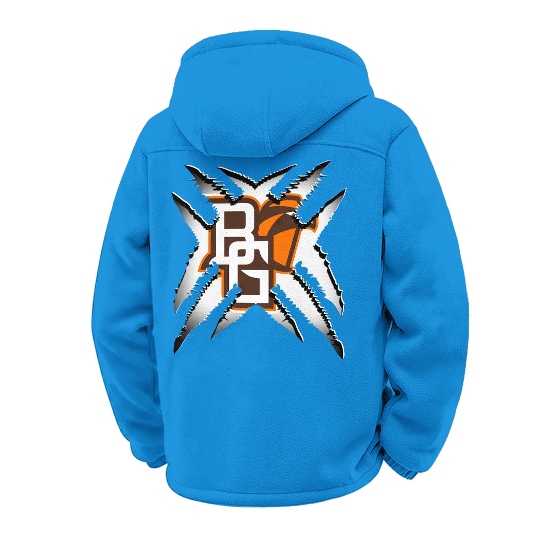 The Bowling Green Winter Fleece Jacket, Multi-Sport Winter Layer HVN1454BG - cyan - Image 3