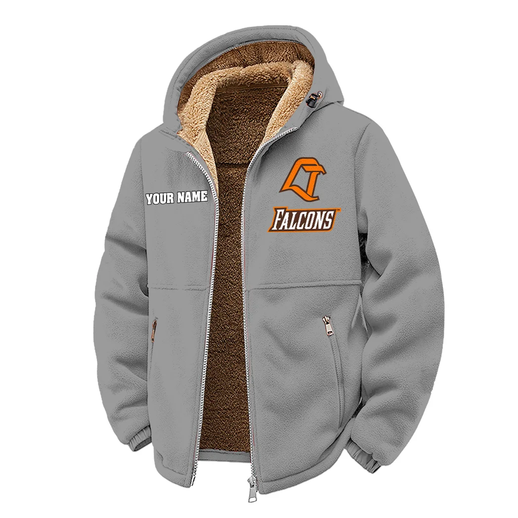 The Bowling Green Winter Fleece Jacket, Multi-Sport Winter Layer HVN1454BG - Grey - Image 2