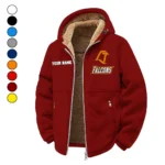 The Bowling Green Winter Fleece Jacket, Multi-Sport Winter Layer HVN1454BG - Wine