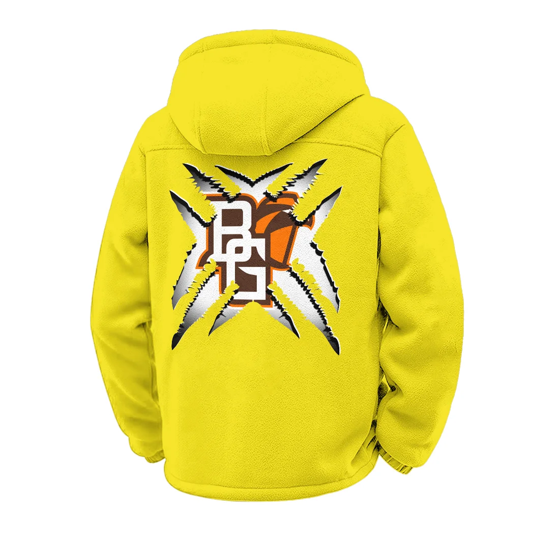 The Bowling Green Winter Fleece Jacket, Multi-Sport Winter Layer HVN1454BG - Yellow - Image 3