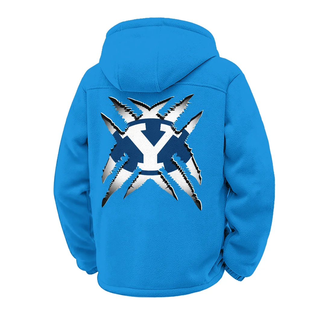 The Cougars Winter Fleece Jacket, Snow-Ready Active Fleece HVN1454BY - cyan - Image 3