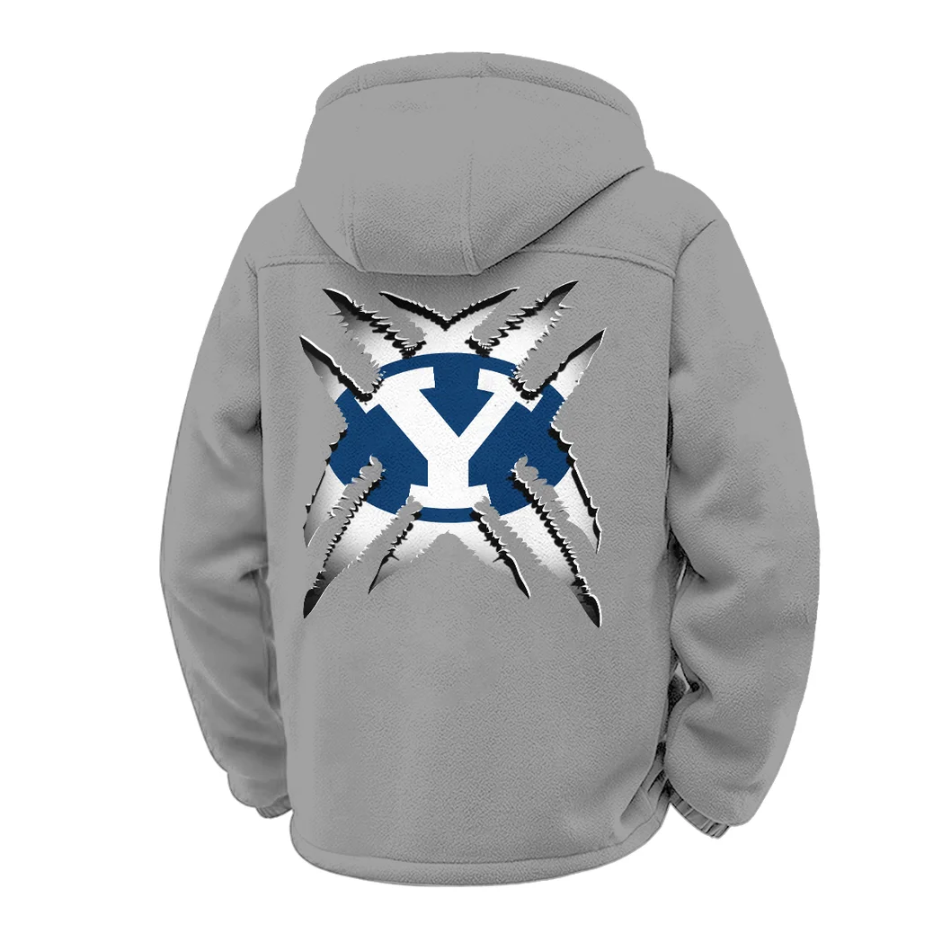 The Cougars Winter Fleece Jacket, Snow-Ready Active Fleece HVN1454BY - Grey - Image 3