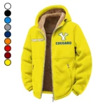 The Cougars Winter Fleece Jacket, Snow-Ready Active Fleece HVN1454BY - Yellow