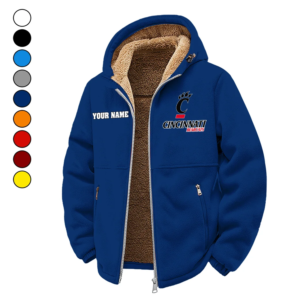 The Cincy Ambush Winter Fleece Jacket, All-Mountain Sport Jacket HVN1454CB - Navy