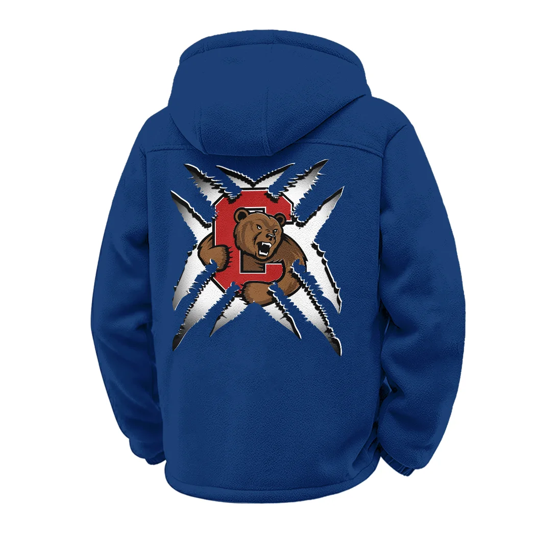 The Ivy League Winter Fleece Jacket, Ski & Snowboard Mid-Layer HVN1454CB - Navy - Image 3