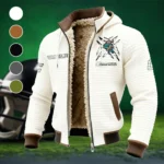 Coastal Carolina Fleece-Lined Hooded Jacket, Cold-Snap Defense Jacket HVN1454CC - White