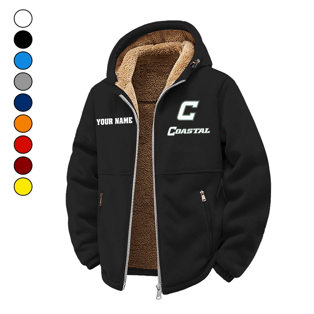 Coastal Carolina Winter Fleece Jacket, Winter Endurance Jacket HVN1454CC - Black
