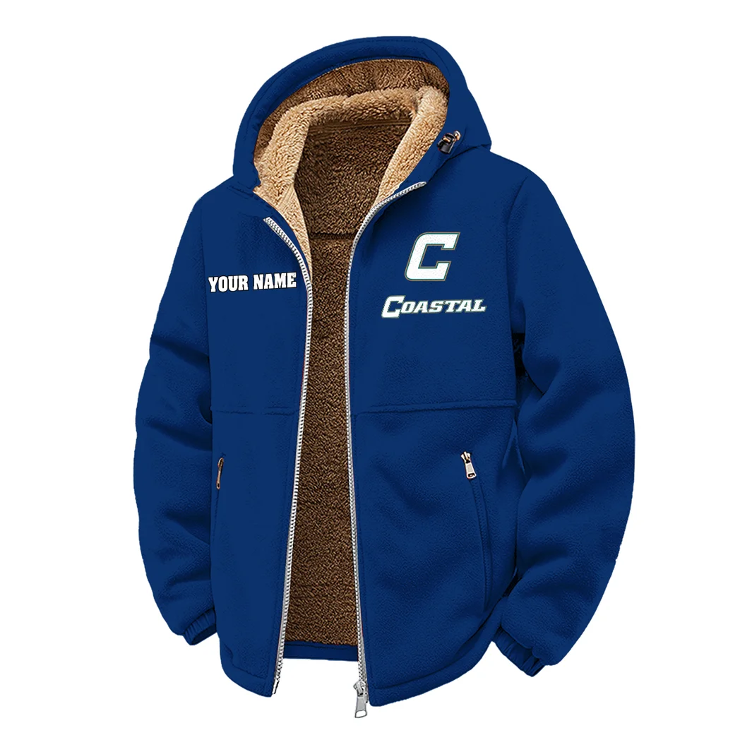Coastal Carolina Winter Fleece Jacket, Winter Endurance Jacket HVN1454CC - Navy - Image 2