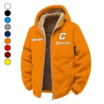 Coastal Carolina Winter Fleece Jacket, Winter Endurance Jacket HVN1454CC - Orange
