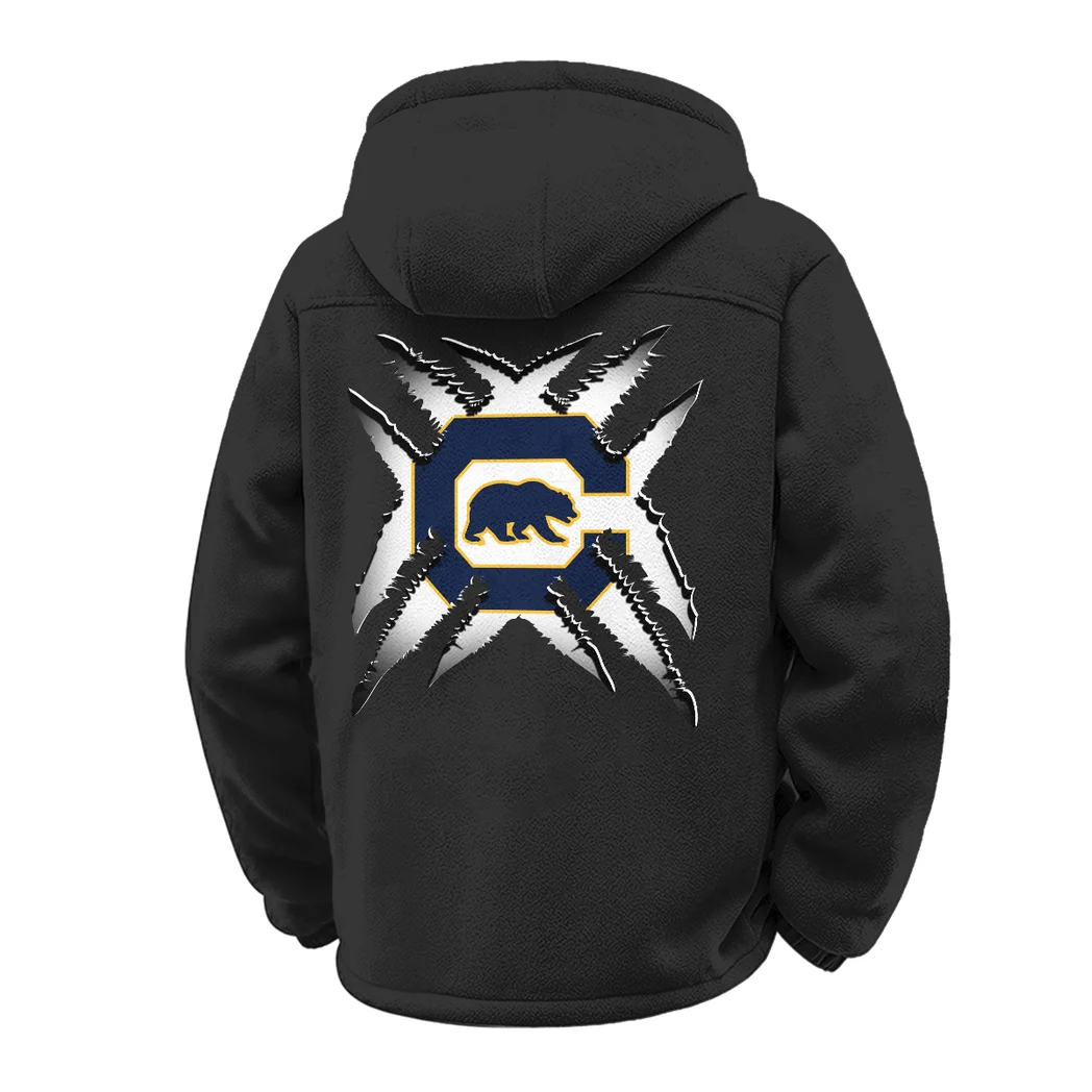 The Cal Ambush Winter Fleece Jacket, Ultra-Soft Fleece Shell HVN1454CG - Black - Image 3