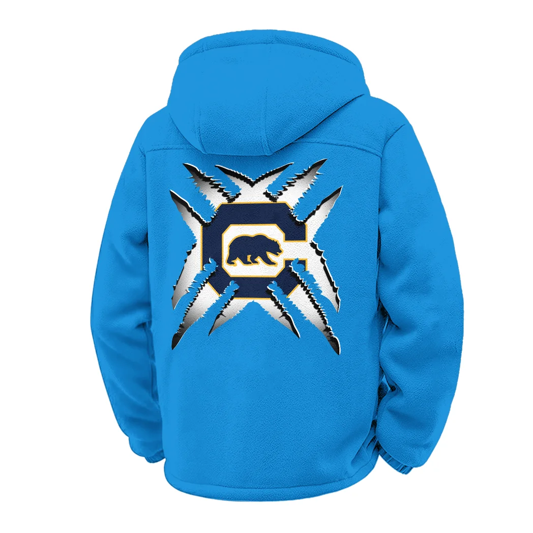 The Cal Ambush Winter Fleece Jacket, Ultra-Soft Fleece Shell HVN1454CG - cyan - Image 3