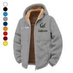 The Cal Ambush Winter Fleece Jacket, Ultra-Soft Fleece Shell HVN1454CG - Grey