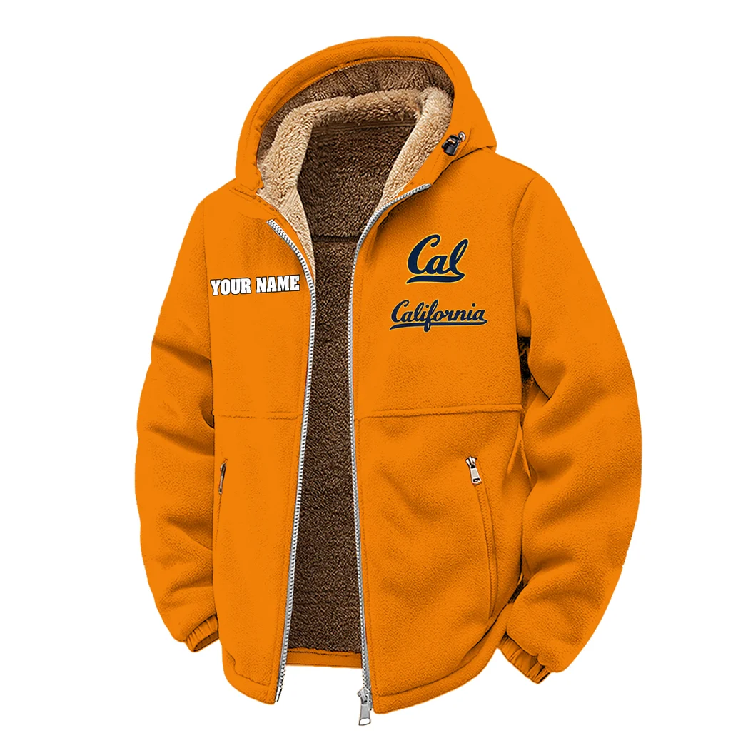 The Cal Ambush Winter Fleece Jacket, Ultra-Soft Fleece Shell HVN1454CG - Orange - Image 2