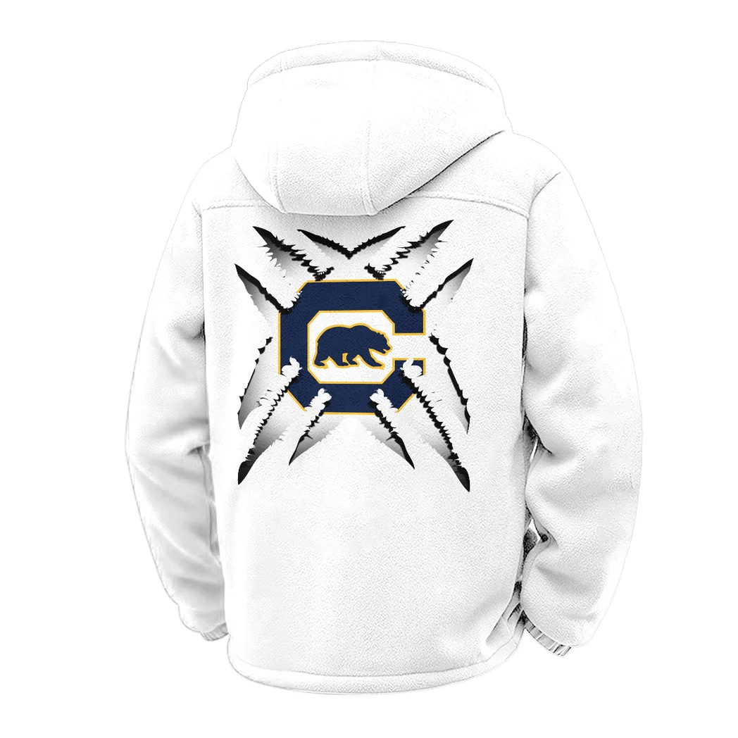 The Cal Ambush Winter Fleece Jacket, Ultra-Soft Fleece Shell HVN1454CG - White - Image 3