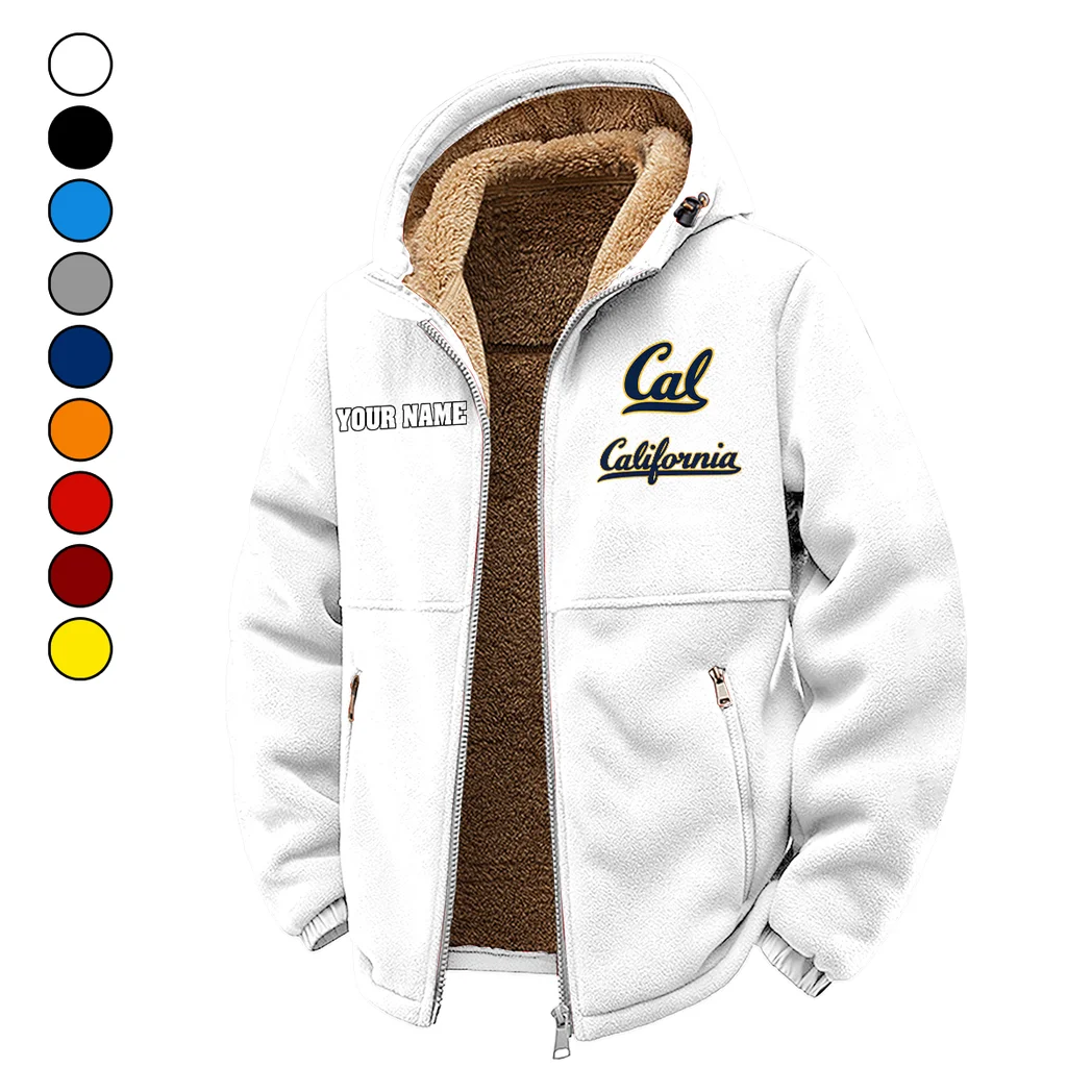 The Cal Ambush Winter Fleece Jacket, Ultra-Soft Fleece Shell HVN1454CG - White