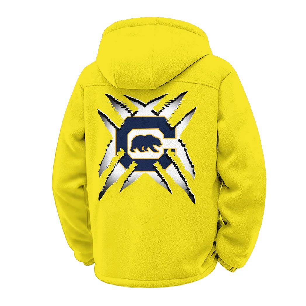 The Cal Ambush Winter Fleece Jacket, Ultra-Soft Fleece Shell HVN1454CG - Yellow - Image 3