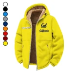 The Cal Ambush Winter Fleece Jacket, Ultra-Soft Fleece Shell HVN1454CG - Yellow