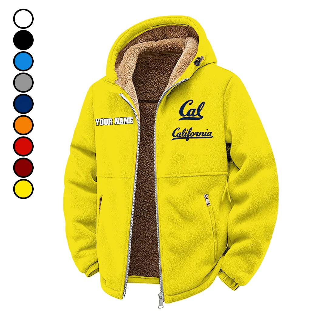 The Cal Ambush Winter Fleece Jacket, Ultra-Soft Fleece Shell HVN1454CG - Yellow