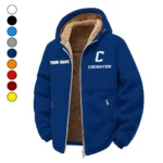 The Bluejays Winter Fleece Jacket, Cross-Training Thermal Zip HVN1454CR - Navy