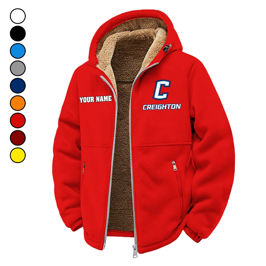 The Bluejays Winter Fleece Jacket, Cross-Training Thermal Zip HVN1454CR - red