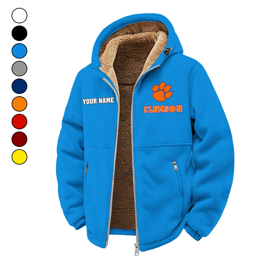 Death Valley Winter Fleece Jacket, Heavyweight Plush Fleece HVN1454CT - cyan