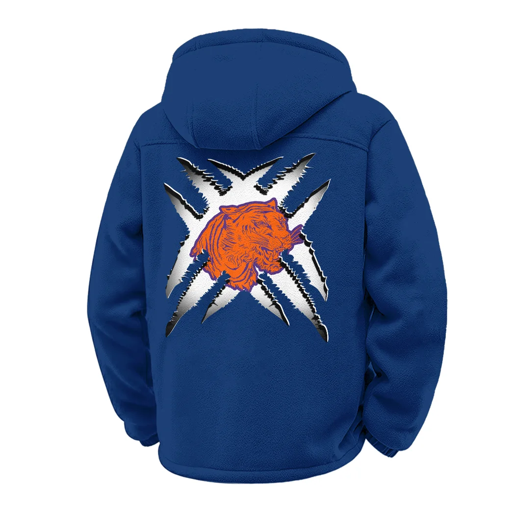 Death Valley Winter Fleece Jacket, Heavyweight Plush Fleece HVN1454CT - Navy - Image 3