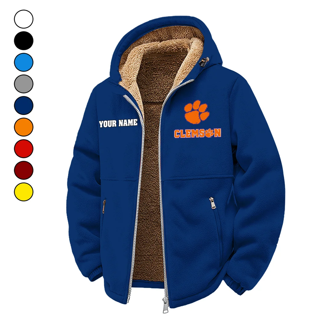 Death Valley Winter Fleece Jacket, Heavyweight Plush Fleece HVN1454CT - Navy