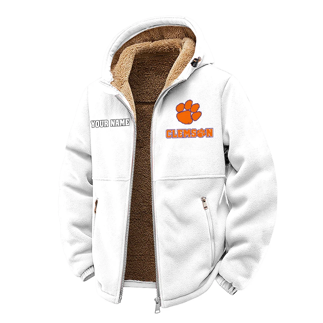 Death Valley Winter Fleece Jacket, Heavyweight Plush Fleece HVN1454CT - White - Image 2