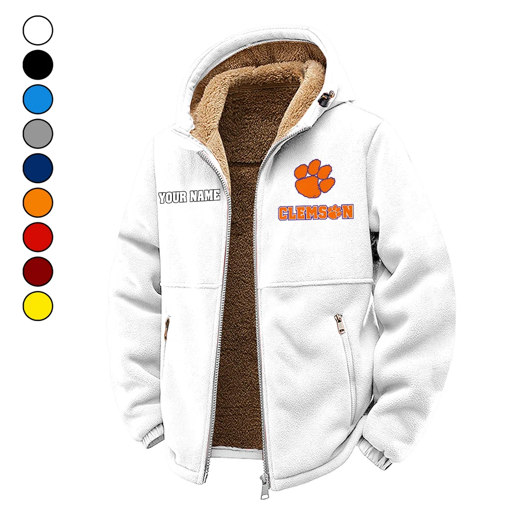 Death Valley Winter Fleece Jacket, Heavyweight Plush Fleece HVN1454CT - White