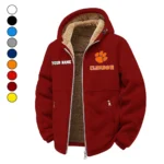 Death Valley Winter Fleece Jacket, Heavyweight Plush Fleece HVN1454CT - Wine