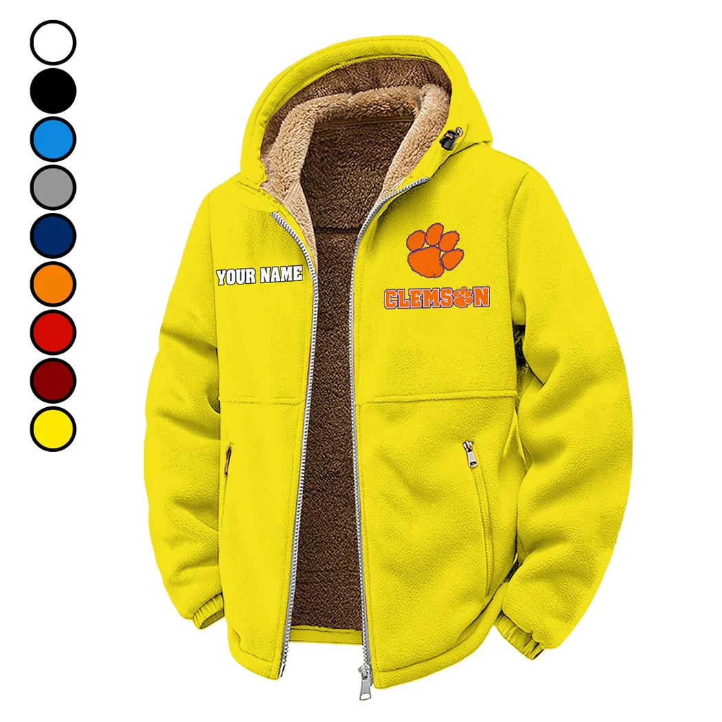 Death Valley Winter Fleece Jacket, Heavyweight Plush Fleece HVN1454CT - Yellow