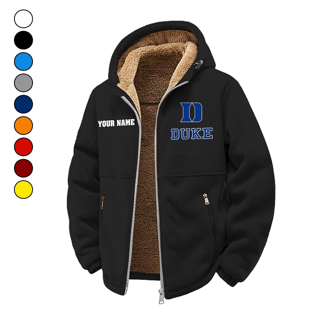 The Duke Pride Winter Fleece Jacket, Brushed Interior Winter Fleece HVN1454DB - Black