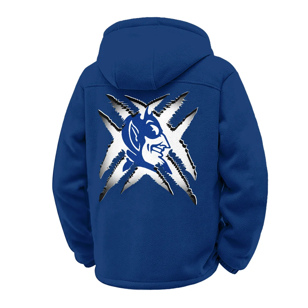 The Duke Pride Winter Fleece Jacket, Brushed Interior Winter Fleece HVN1454DB - Navy - Image 3